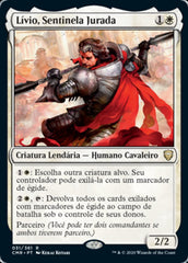 Lívio, Sentinela Jurada / Livio, Oathsworn Sentinel - Magic: The Gathering - MoxLand