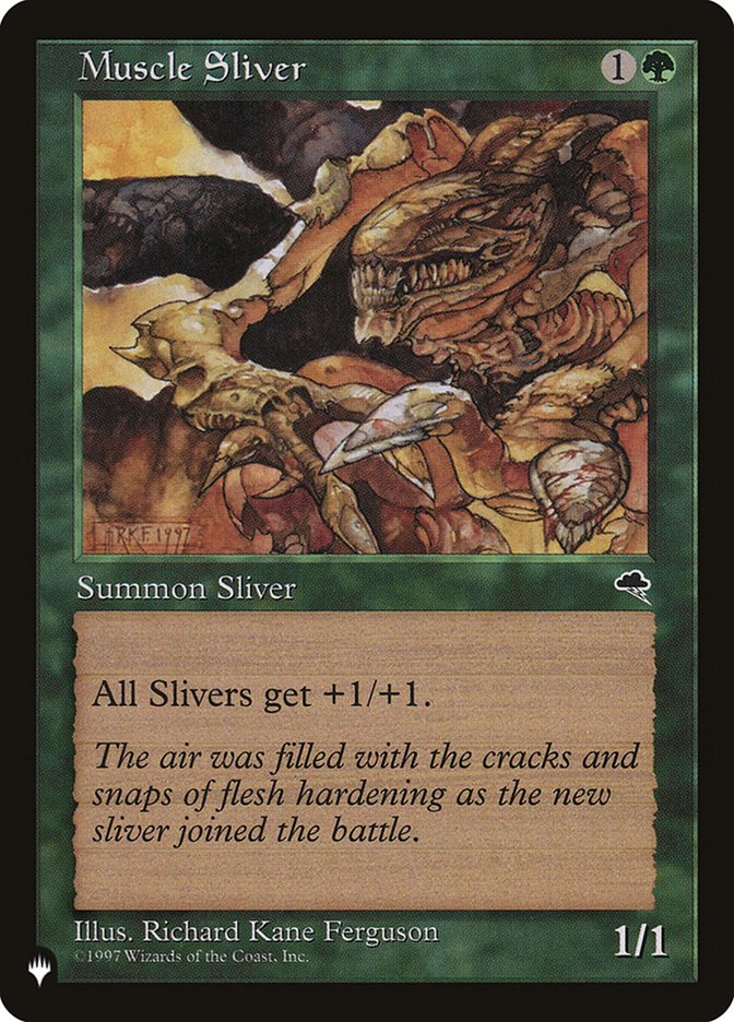 Fractius Musculoso / Muscle Sliver - Magic: The Gathering - MoxLand