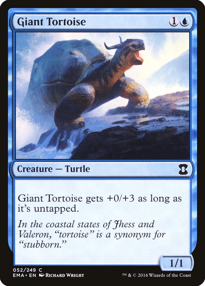 Tartaruga Gigante / Giant Tortoise - Magic: The Gathering - MoxLand