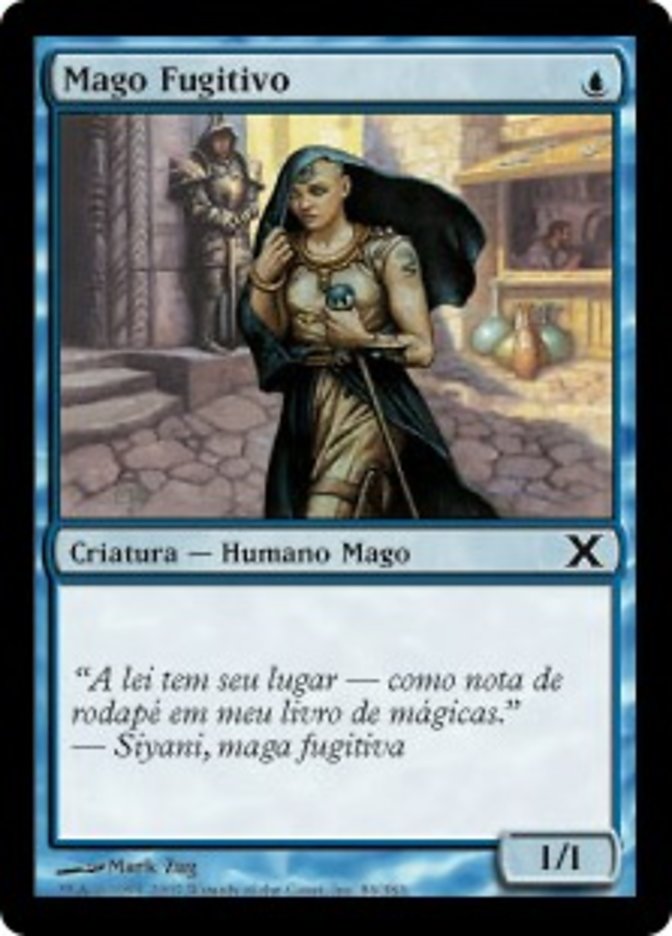 Mago Fugitivo / Fugitive Wizard - Magic: The Gathering - MoxLand