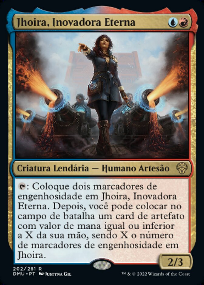 Jhoira, Inovadora Eterna / Jhoira, Ageless Innovator - Magic: The Gathering - MoxLand