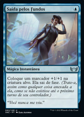 Saída pelos Fundos / Slip Out the Back - Magic: The Gathering - MoxLand