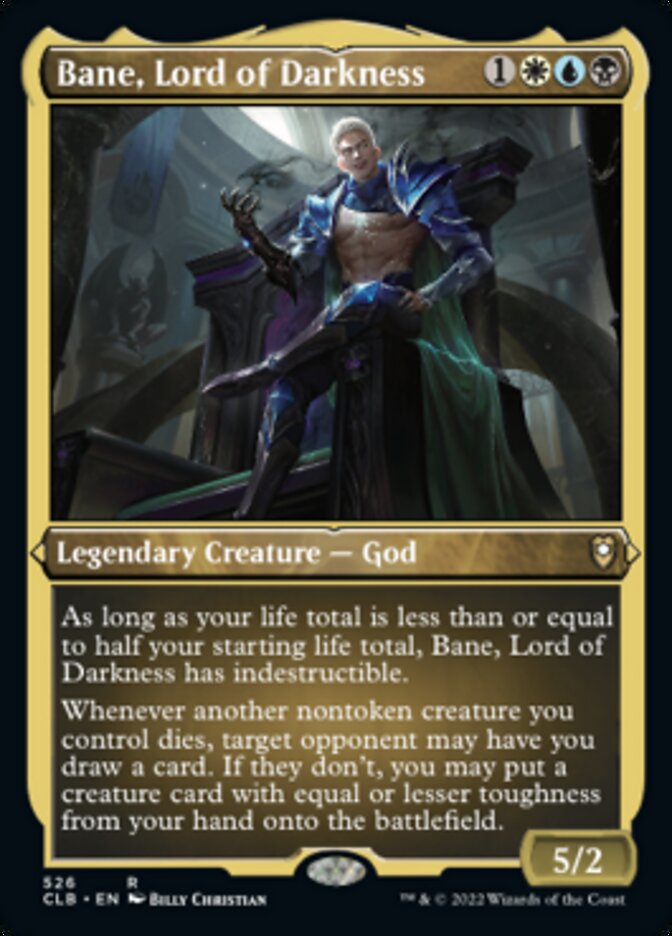 Bane, Senhor das Trevas / Bane, Lord of Darkness - Magic: The Gathering - MoxLand