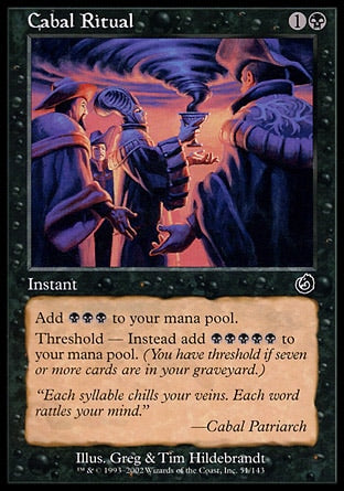 Ritual da Cabala / Cabal Ritual - Magic: The Gathering - MoxLand