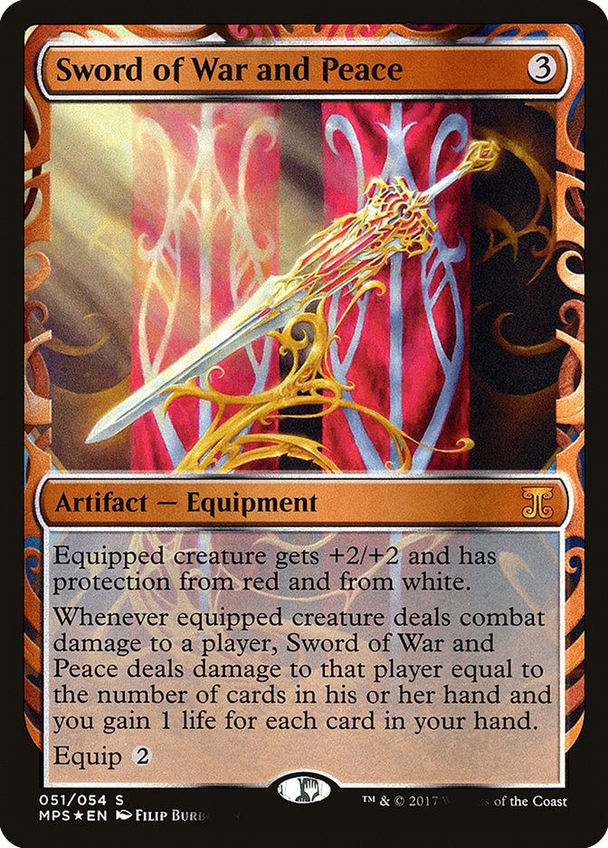 Espada de Guerra e Paz / Sword of War and Peace - Magic: The Gathering - MoxLand