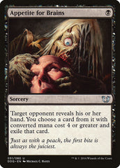 Fome de Cérebro / Appetite for Brains - Magic: The Gathering - MoxLand