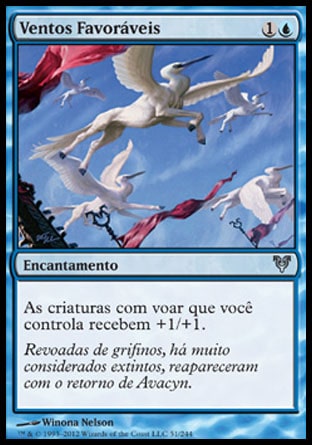 Ventos Favoráveis / Favorable Winds - Magic: The Gathering - MoxLand