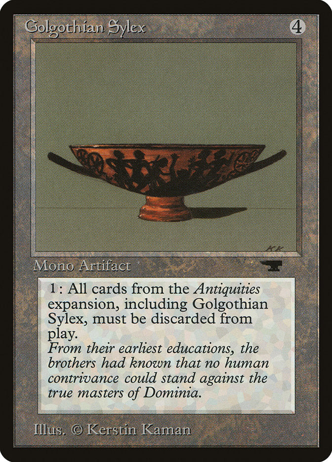 Golgothian Sylex / Golgothian Sylex - Magic: The Gathering - MoxLand