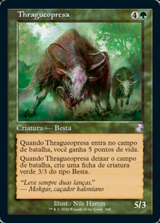 Thragueopresa / Thragtusk - Magic: The Gathering - MoxLand