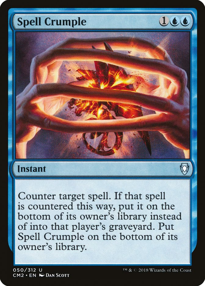 Spell Crumple / Spell Crumple - Magic: The Gathering - MoxLand