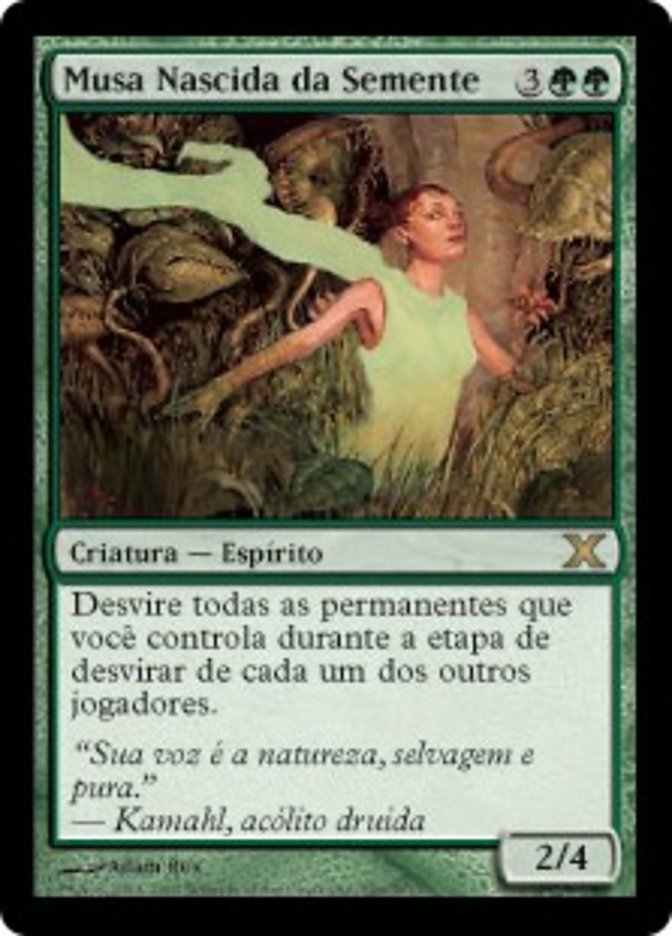 Musa Nascida da Semente / Seedborn Muse - Magic: The Gathering - MoxLand