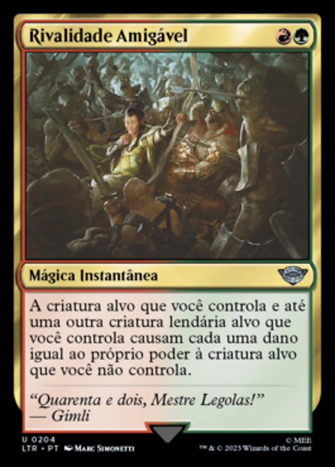 Rivalidade Amigável / Friendly Rivalry - Magic: The Gathering - MoxLand