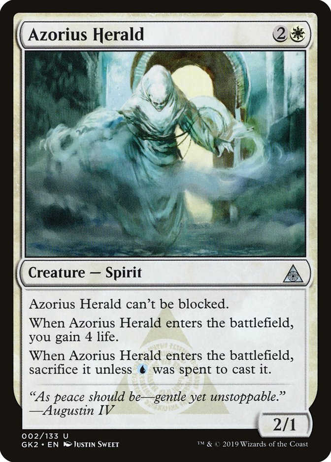 Arauto Azorius / Azorius Herald - Magic: The Gathering - MoxLand