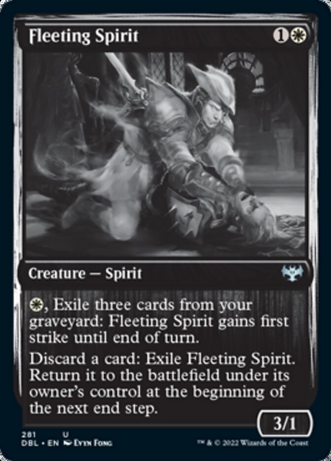 Espírito Fugaz / Fleeting Spirit - Magic: The Gathering - MoxLand