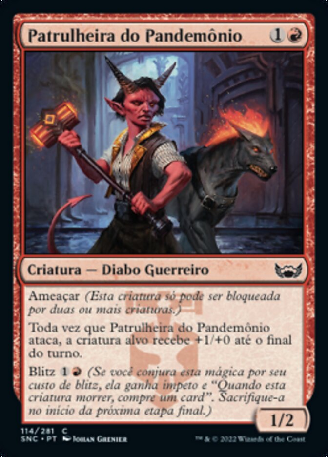 Patrulheira do Pandemônio / Mayhem Patrol - Magic: The Gathering - MoxLand