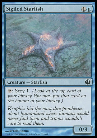 Estrela-do-mar Rúnica / Sigiled Starfish - Magic: The Gathering - MoxLand