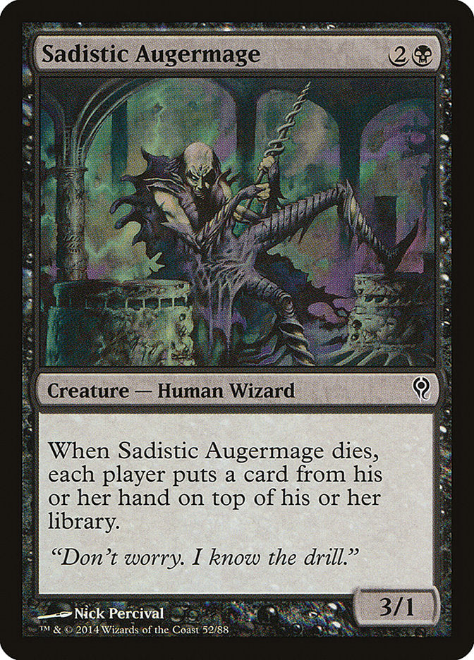 Mago da Verruma Sádico / Sadistic Augermage - Magic: The Gathering - MoxLand