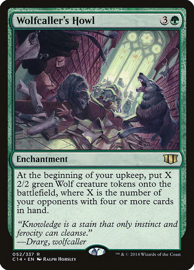 Wolfcaller's Howl / Wolfcaller's Howl - Magic: The Gathering - MoxLand