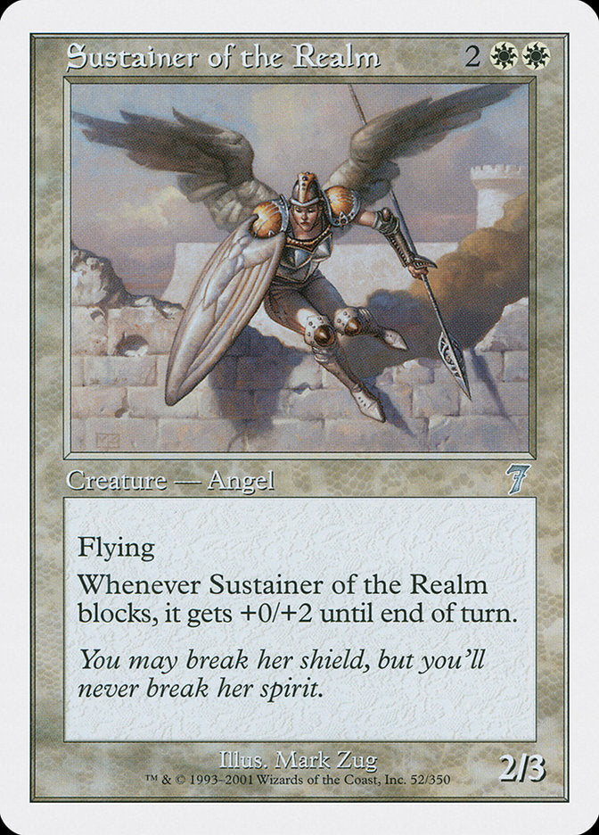 Provedor do Reino / Sustainer of the Realm - Magic: The Gathering - MoxLand