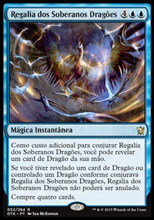 Regalia dos Soberanos Dragões / Dragonlord's Prerogative - Magic: The Gathering - MoxLand