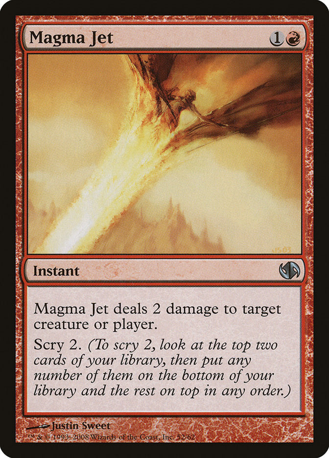 Jato de Magma / Magma Jet - Magic: The Gathering - MoxLand