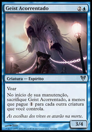 Geist Acorrentado / Fettergeist - Magic: The Gathering - MoxLand