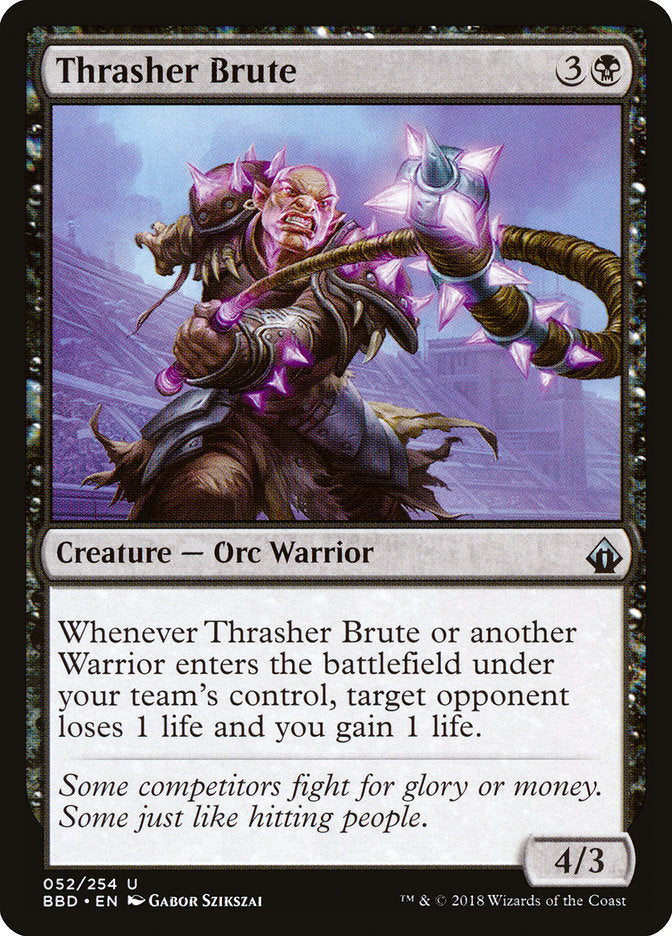 Thrasher Brute / Thrasher Brute - Magic: The Gathering - MoxLand