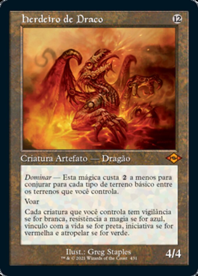 Herdeiro de Draco / Scion of Draco - Magic: The Gathering - MoxLand