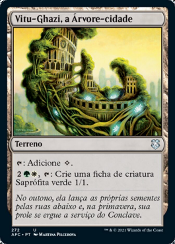 Vitu-Ghazi, a Árvore-cidade / Vitu-Ghazi, the City-Tree - Magic: The Gathering - MoxLand