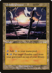 Grotão Profano / Unholy Grotto - Magic: The Gathering - MoxLand