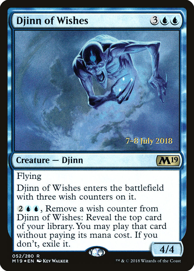 Gênio dos Desejos / Djinn of Wishes - Magic: The Gathering - MoxLand