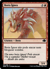 Besta Ígnea / Ember Beast - Magic: The Gathering - MoxLand