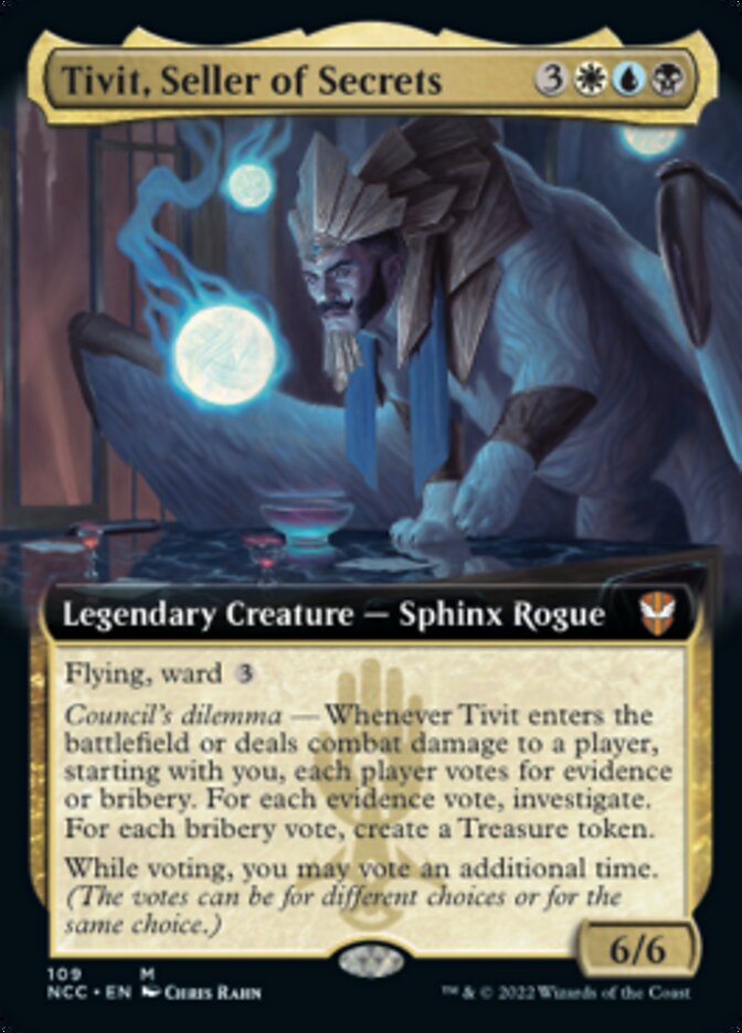 Tivit, Vendedor de Segredos / Tivit, Seller of Secrets - Magic: The Gathering - MoxLand