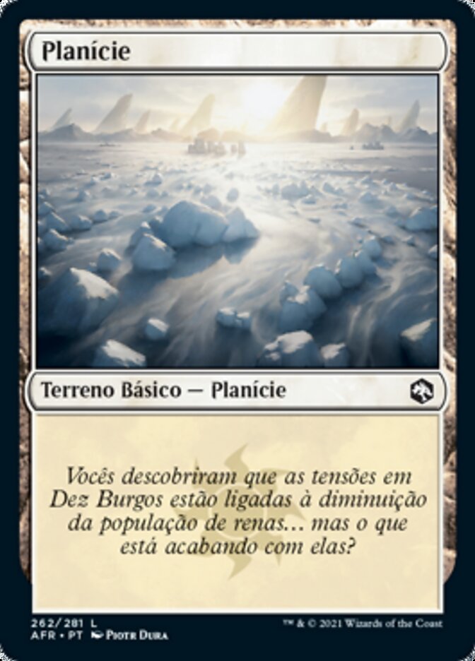 Planície / Plains - Magic: The Gathering - MoxLand