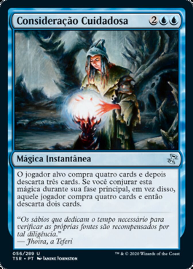 Consideração Cuidadosa / Careful Consideration - Magic: The Gathering - MoxLand