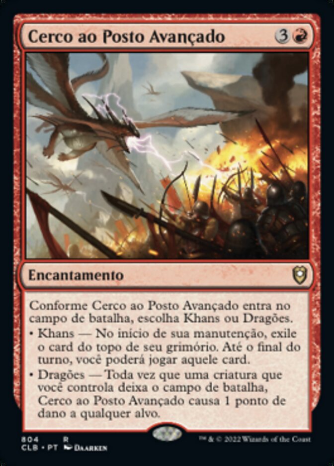 Cerco ao Posto Avançado / Outpost Siege - Magic: The Gathering - MoxLand