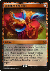 Grilhões dos Vedalkeanos / Vedalken Shackles - Magic: The Gathering - MoxLand