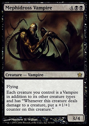 Vampiro de Mefidross / Mephidross Vampire - Magic: The Gathering - MoxLand