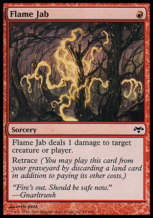 Estocada Ardente / Flame Jab - Magic: The Gathering - MoxLand