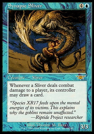 Fractius de Sinapse / Synapse Sliver - Magic: The Gathering - MoxLand