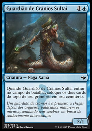 Guardião de Crânios Sultai / Sultai Skullkeeper - Magic: The Gathering - MoxLand