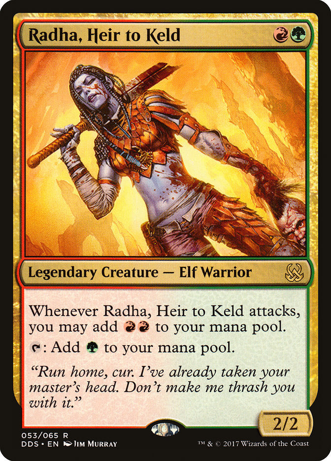 Radha, Herdeira de Keld / Radha, Heir to Keld - Magic: The Gathering - MoxLand