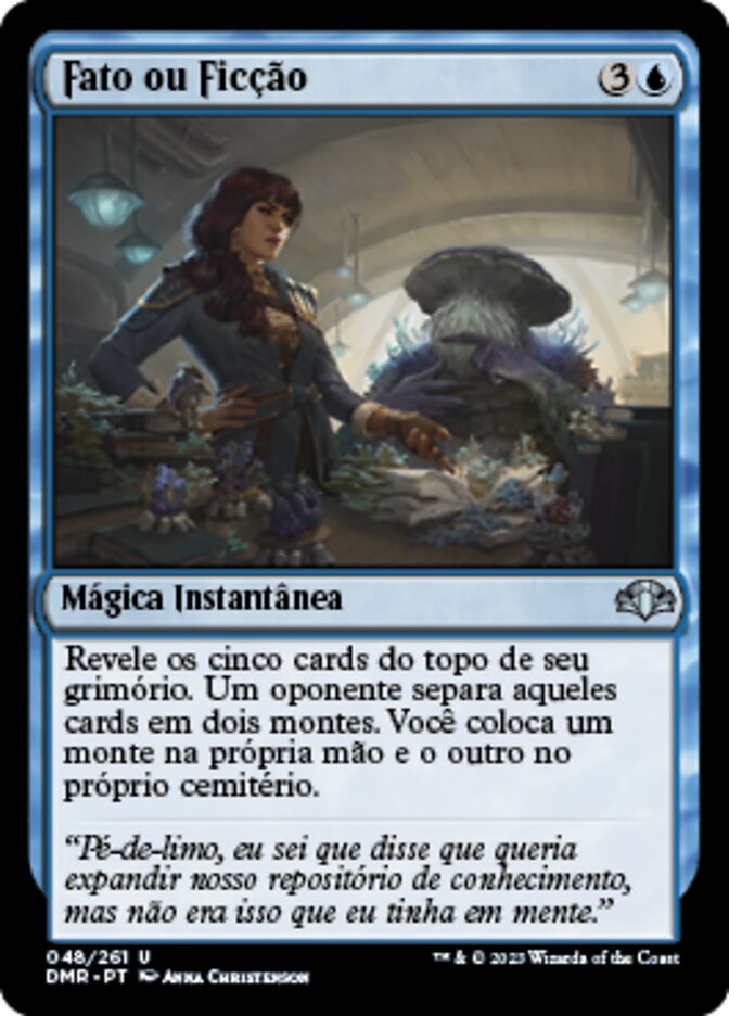 Fato ou Ficção / Fact or Fiction - Magic: The Gathering - MoxLand