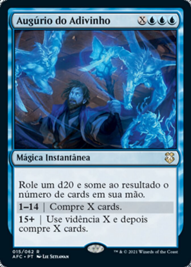 Augúrio do Adivinho / Diviner's Portent - Magic: The Gathering - MoxLand