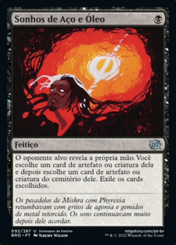 Sonhos de Aço e Óleo / Dreams of Steel and Oil - Magic: The Gathering - MoxLand