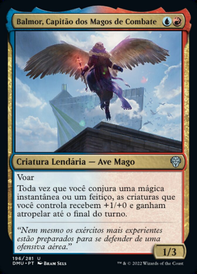 Balmor, Capitão dos Magos de Combate / Balmor, Battlemage Captain - Magic: The Gathering - MoxLand