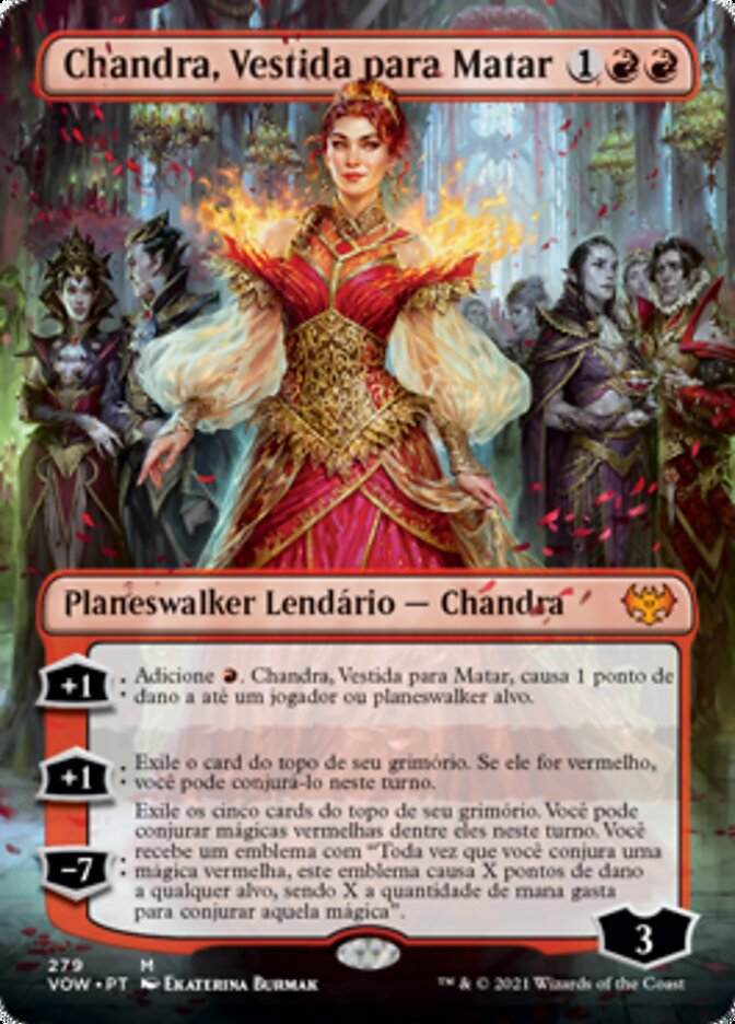 Chandra, Vestida para Matar / Chandra, Dressed to Kill - Magic: The Gathering - MoxLand