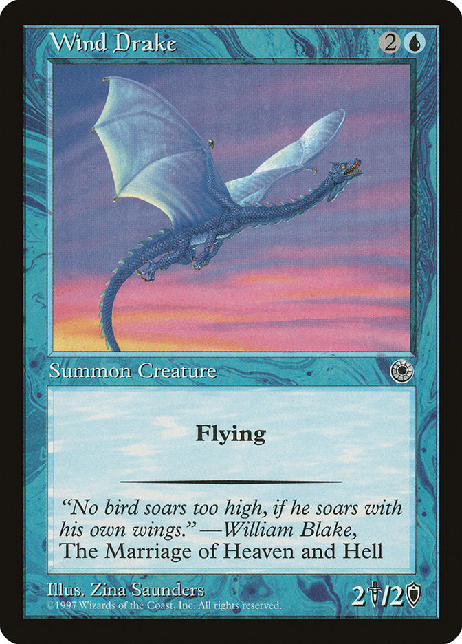 Dragonete do Vento / Wind Drake - Magic: The Gathering - MoxLand