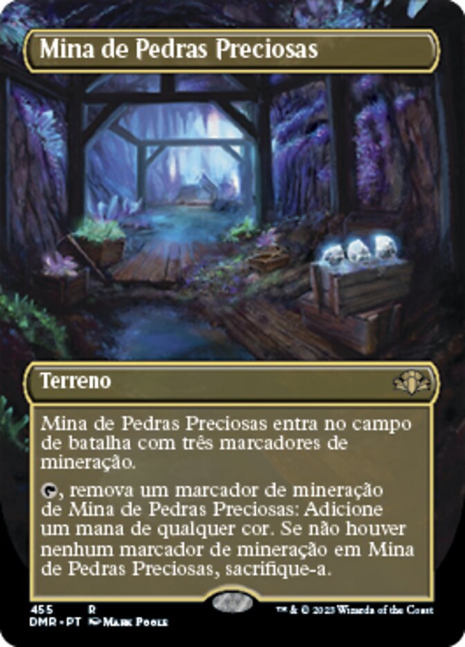 Mina de Pedras Preciosas / Gemstone Mine - Magic: The Gathering - MoxLand