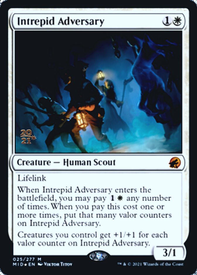 Adversário Intrépido / Intrepid Adversary - Magic: The Gathering - MoxLand